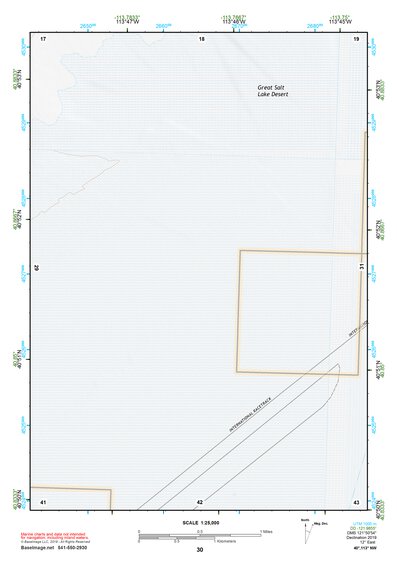 40113NW Page 30 Bonneville Salt Flats Topo Preview 1