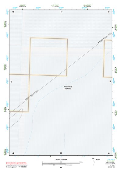 40113NW Page 31 Bonneville Salt Flats Topo Preview 1