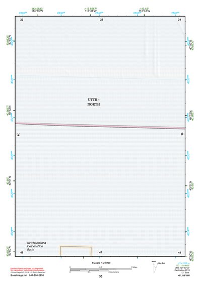 40113NW Page 35 Bonneville Salt Flats Topo Preview 1