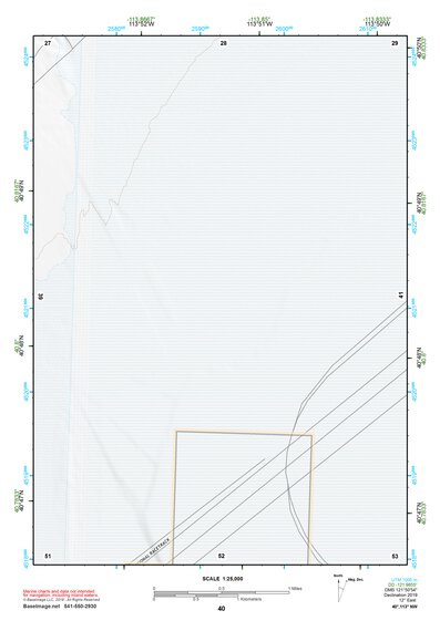 40113NW Page 40 Bonneville Salt Flats Topo Preview 1
