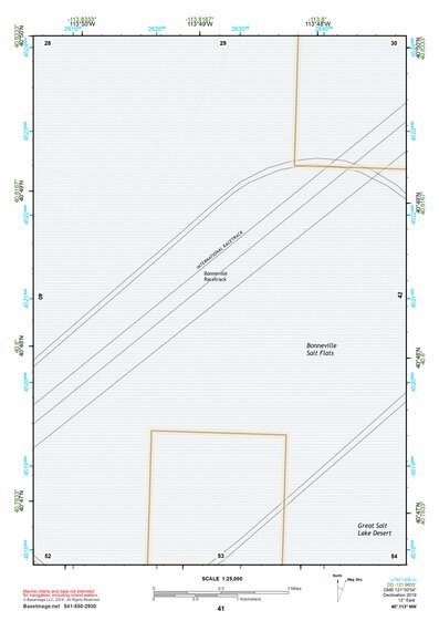 40113NW Page 41 Bonneville Salt Flats Topo Preview 1