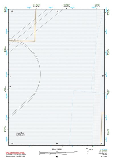 40113NW Page 42 Bonneville Salt Flats Topo Preview 1