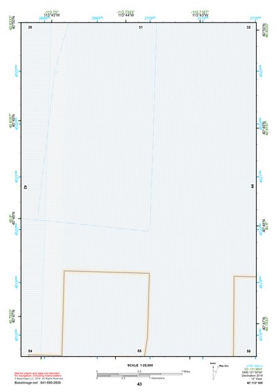 40113NW Page 43 Bonneville Salt Flats Topo Preview 1