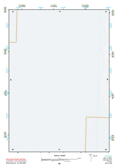 40113NW Page 45 Bonneville Salt Flats Topo Preview 1