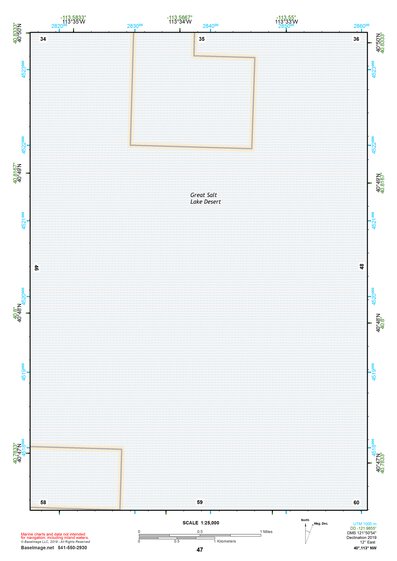 40113NW Page 47 Bonneville Salt Flats Topo Preview 1