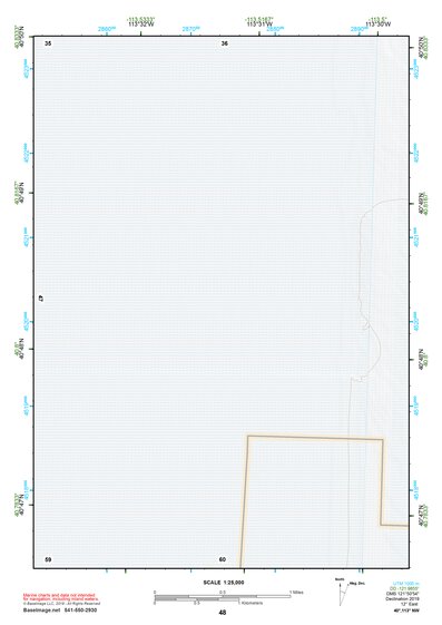40113NW Page 48 Bonneville Salt Flats Topo Preview 1