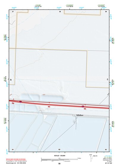 40113NW Page 50 Bonneville Salt Flats Topo Preview 1