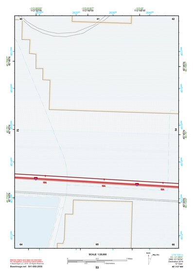 40113NW Page 53 Bonneville Salt Flats Topo Preview 1