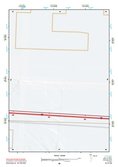 40113NW Page 55 Bonneville Salt Flats Topo Preview 1