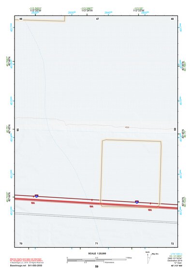 40113NW Page 59 Bonneville Salt Flats Topo Preview 1