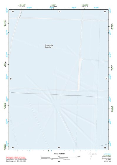 40113NW Page 63 Bonneville Salt Flats Topo Preview 1