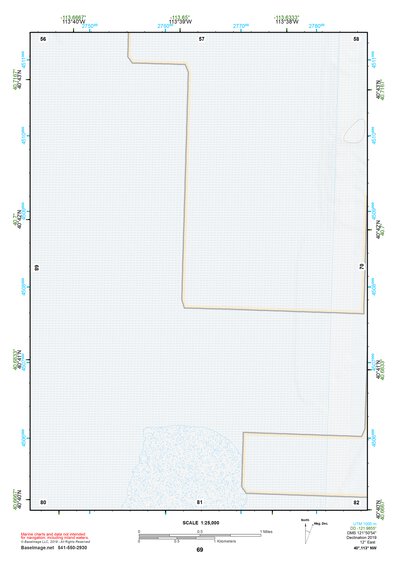 40113NW Page 69 Bonneville Salt Flats Topo Preview 1