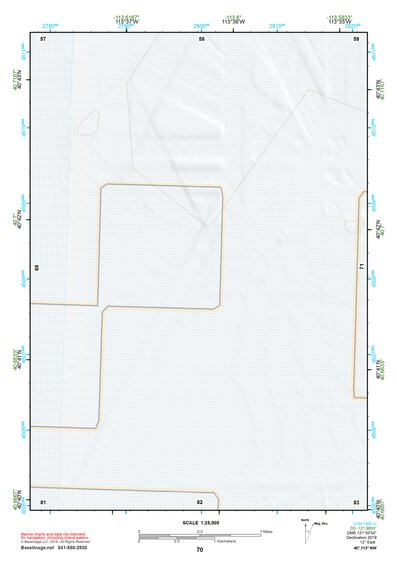 40113NW Page 70 Bonneville Salt Flats Topo Preview 1