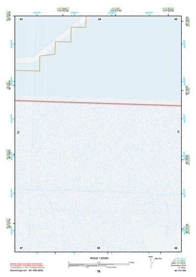 40113NW Page 76 Bonneville Salt Flats Topo Preview 1