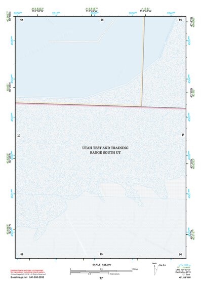40113NW Page 77 Bonneville Salt Flats Topo Preview 1
