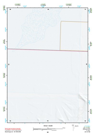 40113NW Page 81 Bonneville Salt Flats Topo Preview 1