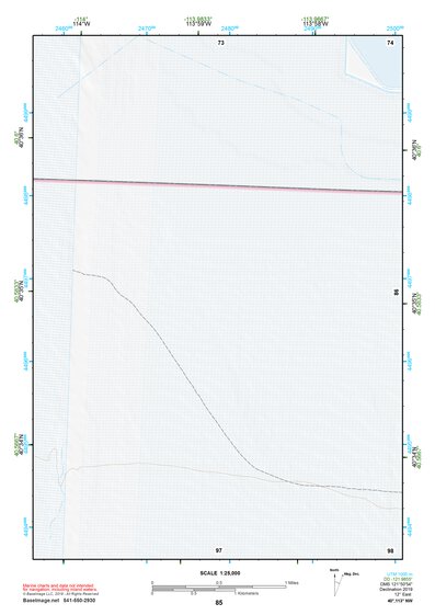 40113NW Page 85 Bonneville Salt Flats Topo Preview 1