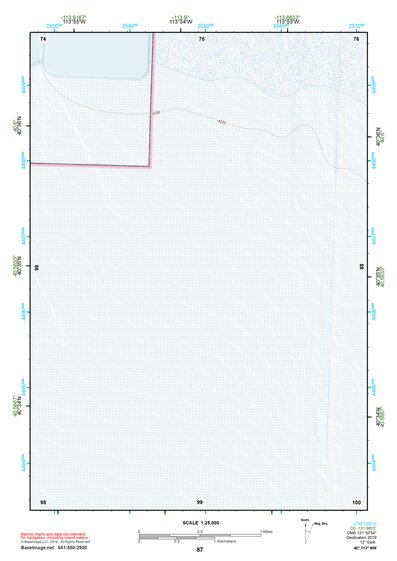 40113NW Page 87 Bonneville Salt Flats Topo Preview 1