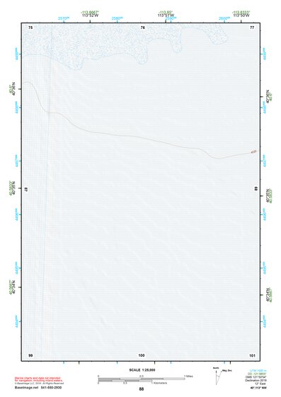 40113NW Page 88 Bonneville Salt Flats Topo Preview 1