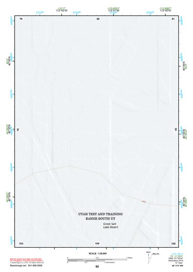 40113NW Page 92 Bonneville Salt Flats Topo Preview 1