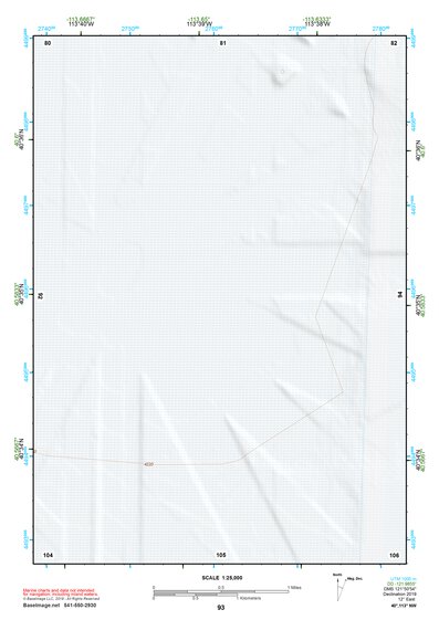 40113NW Page 93 Bonneville Salt Flats Topo Preview 1