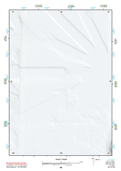 40113NW Page 94 Bonneville Salt Flats Topo Preview 1