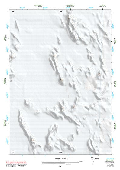 40113NW Page 96 Bonneville Salt Flats Topo Preview 1