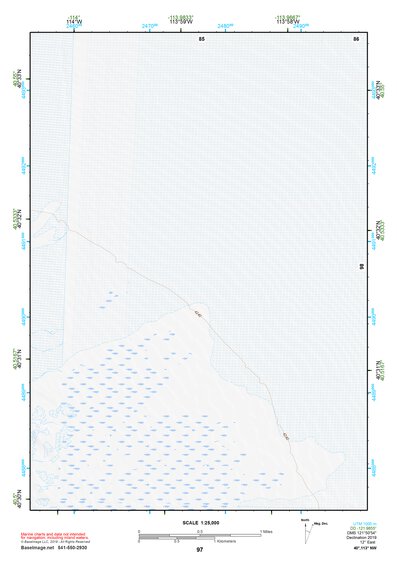 40113NW Page 97 Bonneville Salt Flats Topo Preview 1
