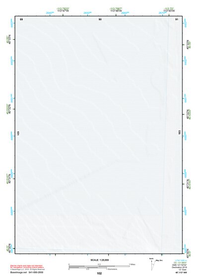 40113NW Page 102 Bonneville Salt Flats Topo Preview 1