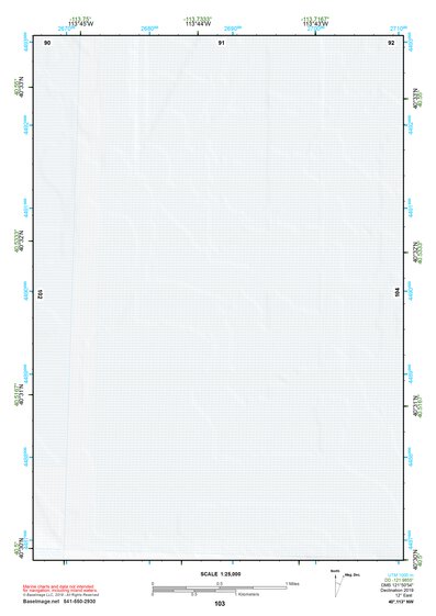 40113NW Page 103 Bonneville Salt Flats Topo Preview 1