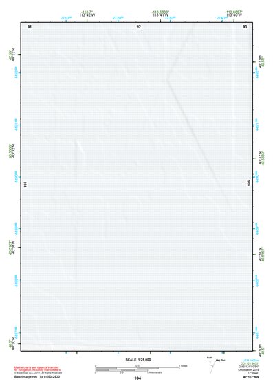 40113NW Page 104 Bonneville Salt Flats Topo Preview 1
