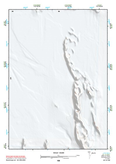 40113NW Page 108 Bonneville Salt Flats Topo Preview 1