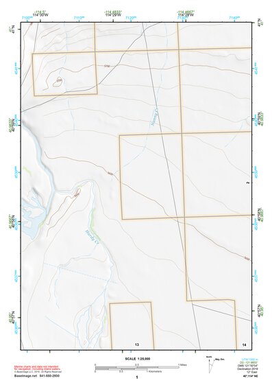 40114NE Page 1 Wendover Topo Preview 1