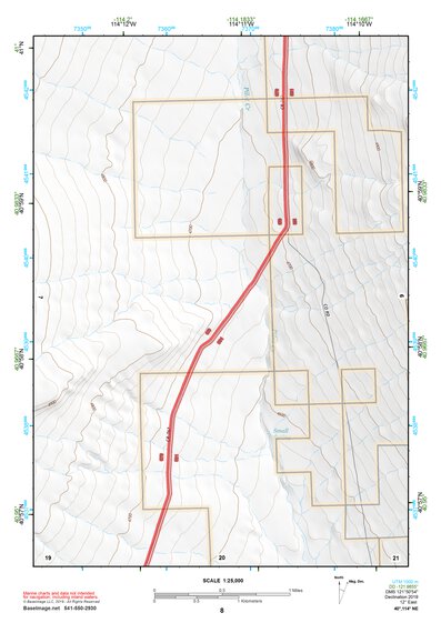 40114NE Page 8 Wendover Topo Preview 1