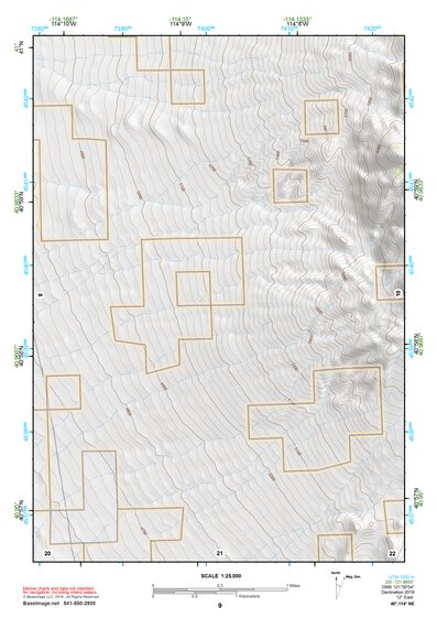 40114NE Page 9 Wendover Topo Preview 1