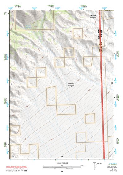 40114NE Page 11 Wendover Topo Preview 1