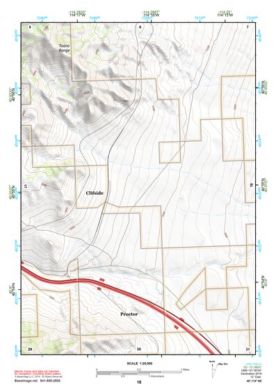 40114NE Page 18 Wendover Topo Preview 1