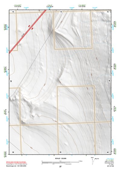 40114NE Page 27 Wendover Topo Preview 1