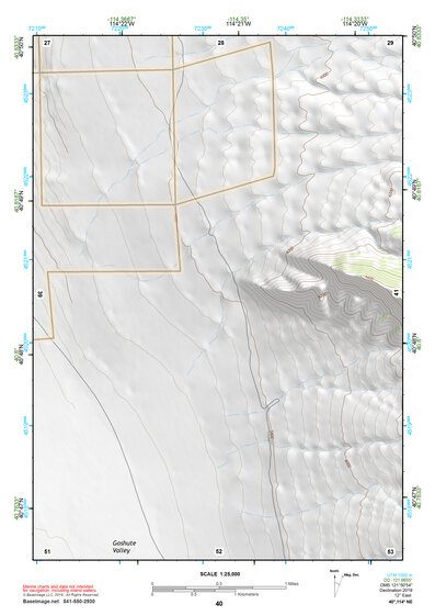 40114NE Page 40 Wendover Topo Preview 1