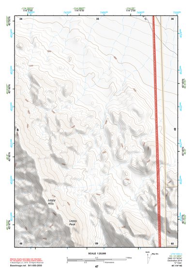 40114NE Page 47 Wendover Topo Preview 1
