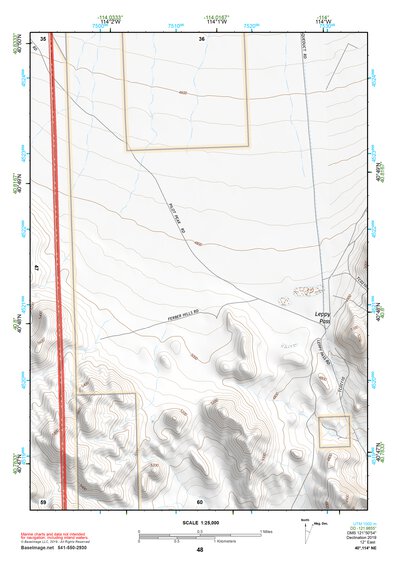 40114NE Page 48 Wendover Topo Preview 1