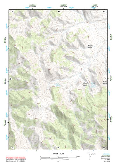 40114NE Page 54 Wendover Topo Preview 1