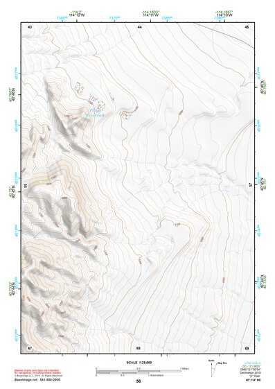 40114NE Page 56 Wendover Topo Preview 1