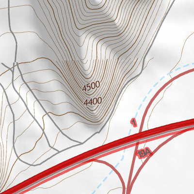 40114NE Page 60 Wendover Topo Preview 2