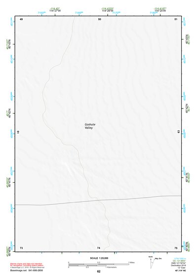 40114NE Page 62 Wendover Topo Preview 1