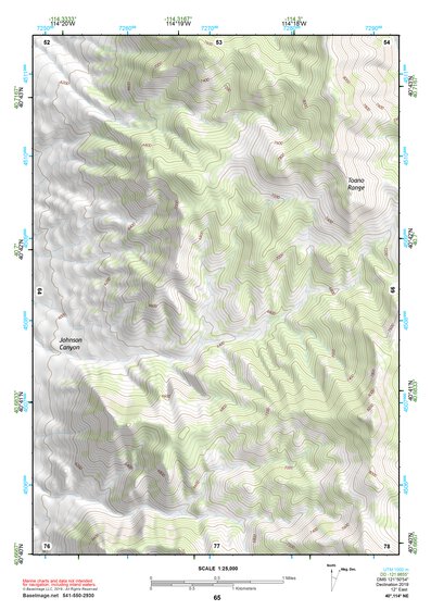 40114NE Page 65 Wendover Topo Preview 1