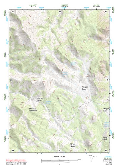 40114NE Page 78 Wendover Topo Preview 1