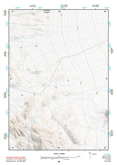 40114NE Page 80 Wendover Topo Preview 1