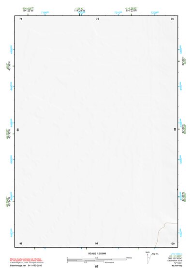 40114NE Page 87 Wendover Topo Preview 1