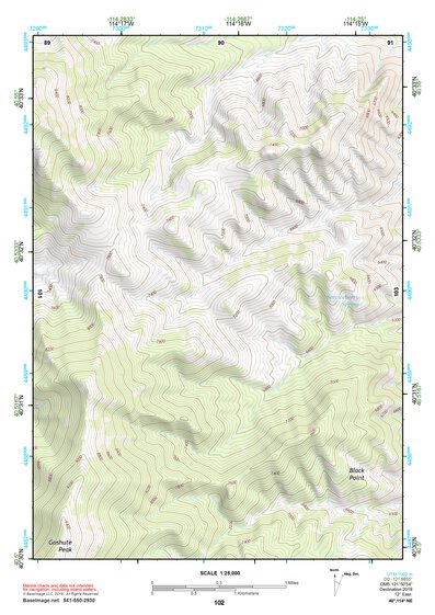 40114NE Page 102 Wendover Topo Preview 1